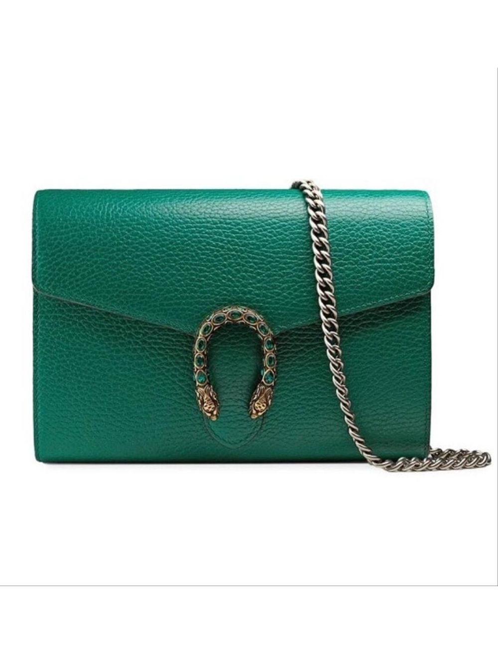 GUCCI Dionysus leather chain wallet crossbody bag